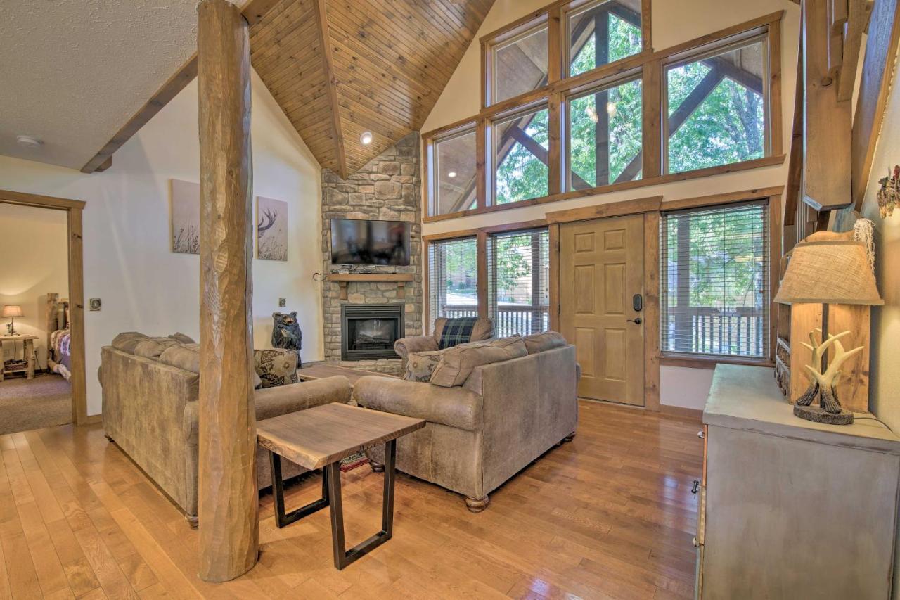 Cozy Rustic River Lodge Family Retreat Near SDC! Branson Zewnętrze zdjęcie