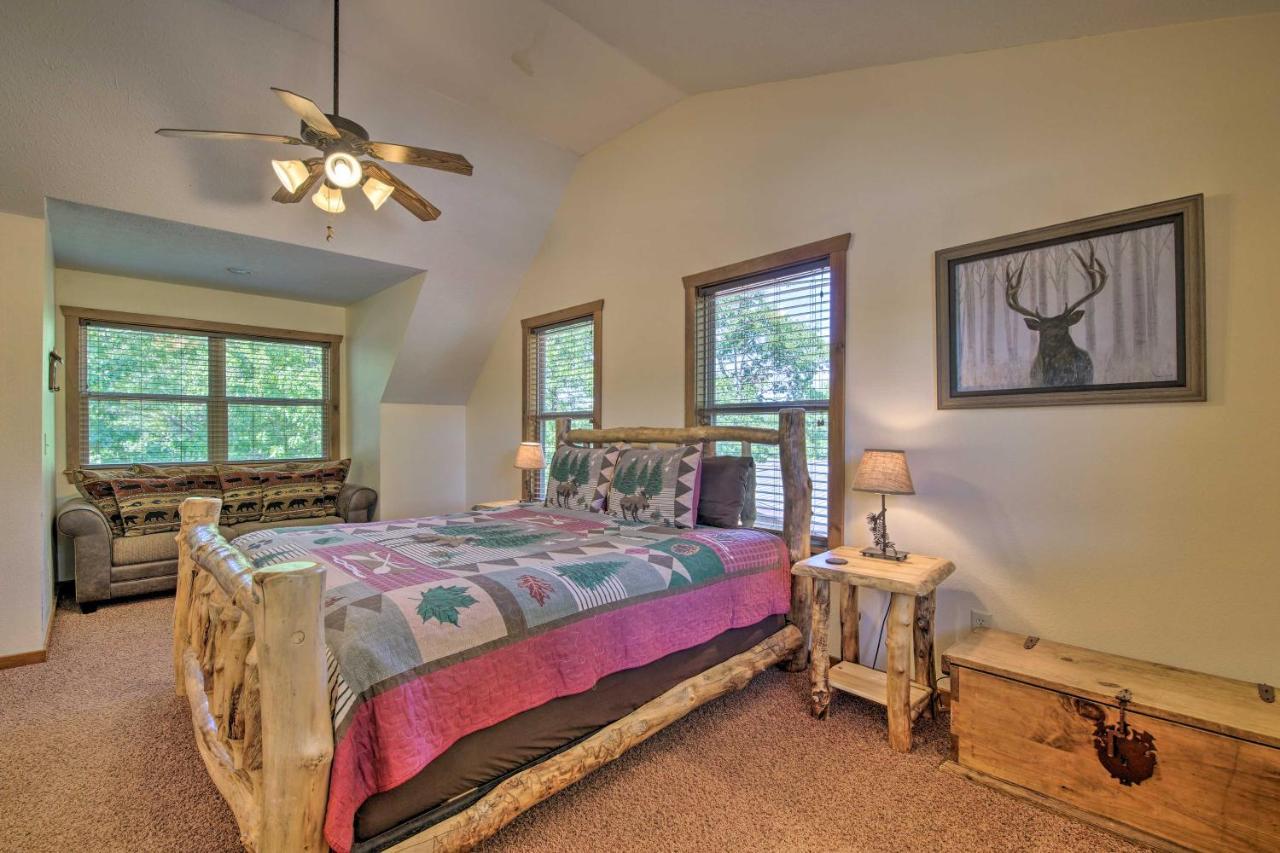 Cozy Rustic River Lodge Family Retreat Near SDC! Branson Zewnętrze zdjęcie